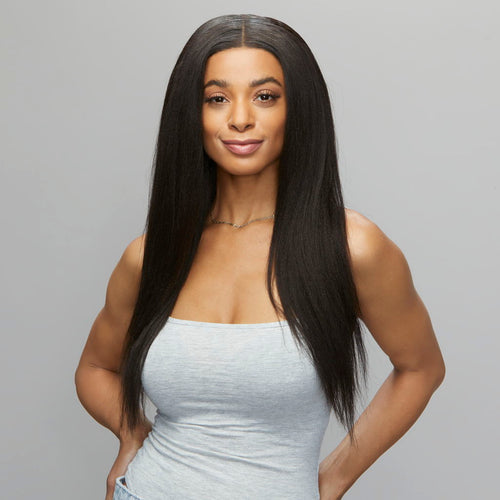 Peruvian Kinky Straight 4x4 HD Lace Closures